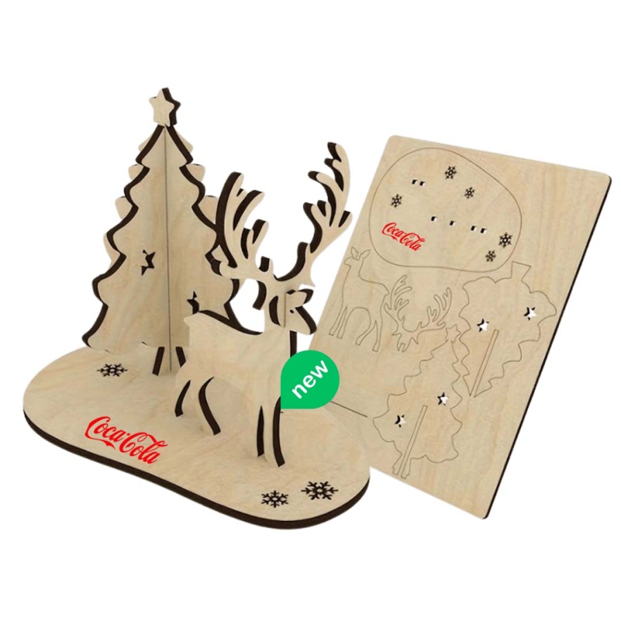 Postcard Deco MDF