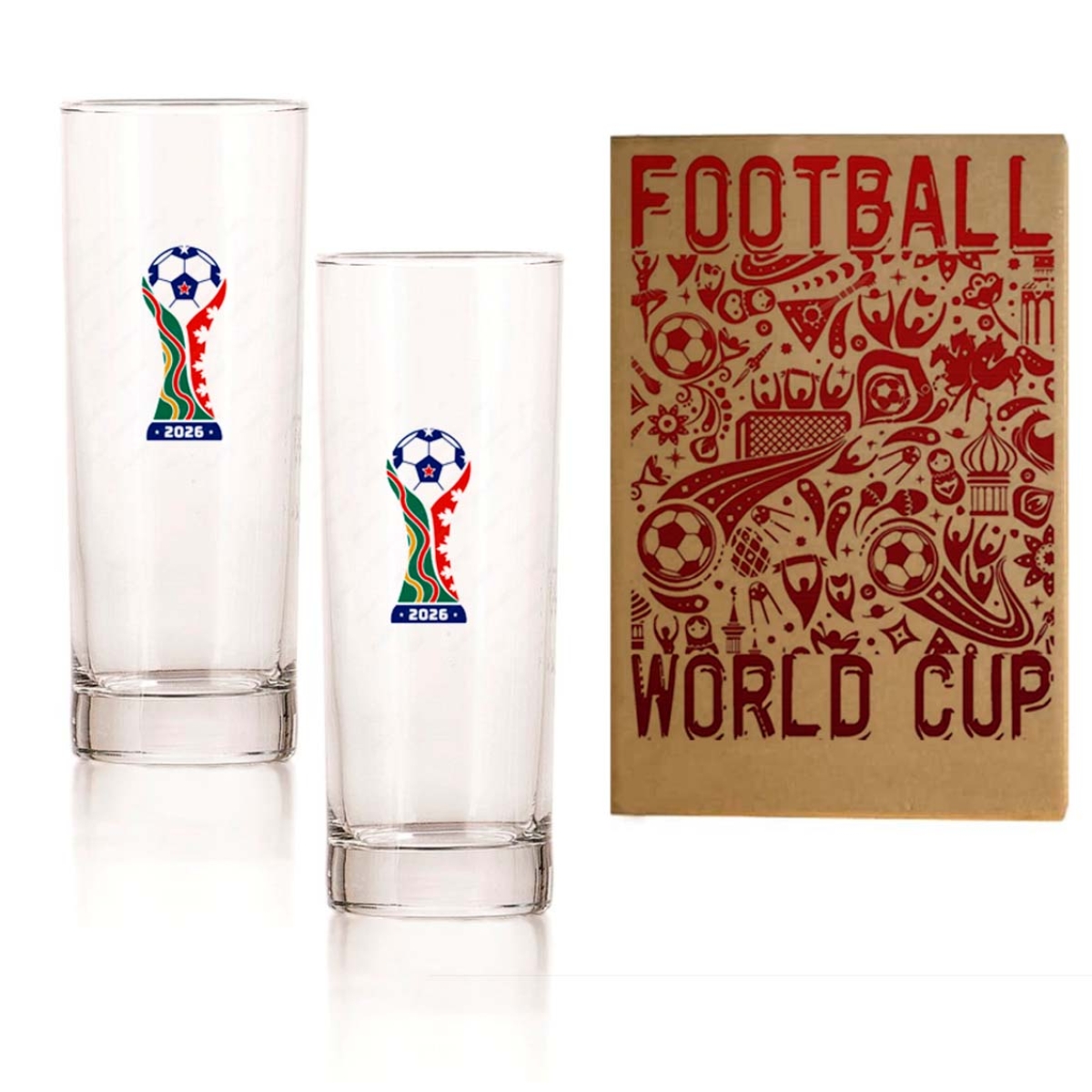 Kit Vasos el Mundial