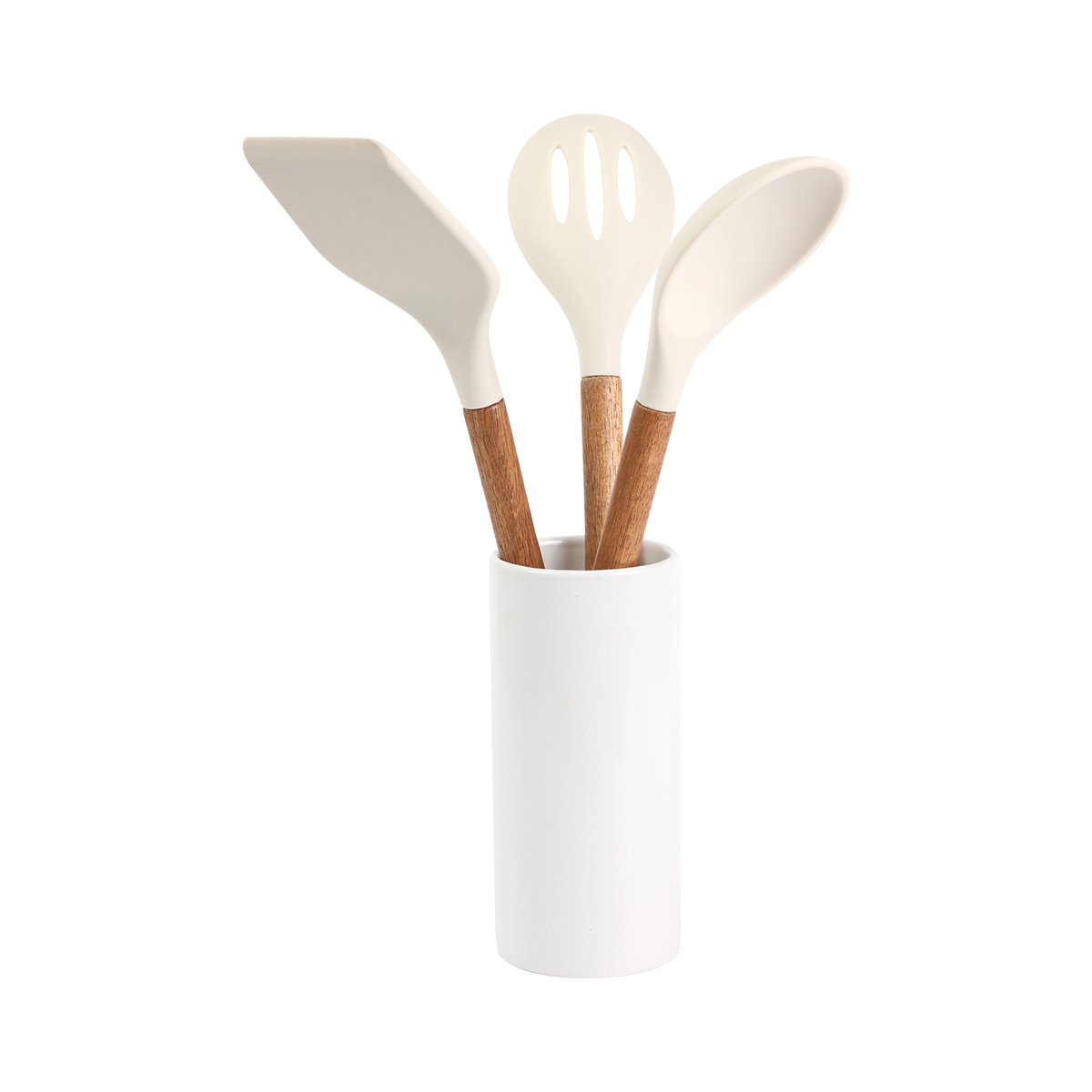 Set de Cocina Madera y Silicon
