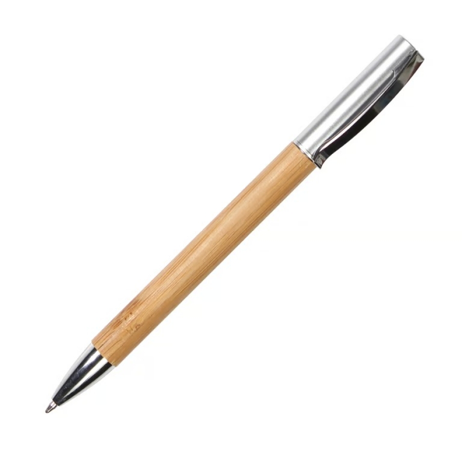 Boligrafo de Bambu y Metal 4