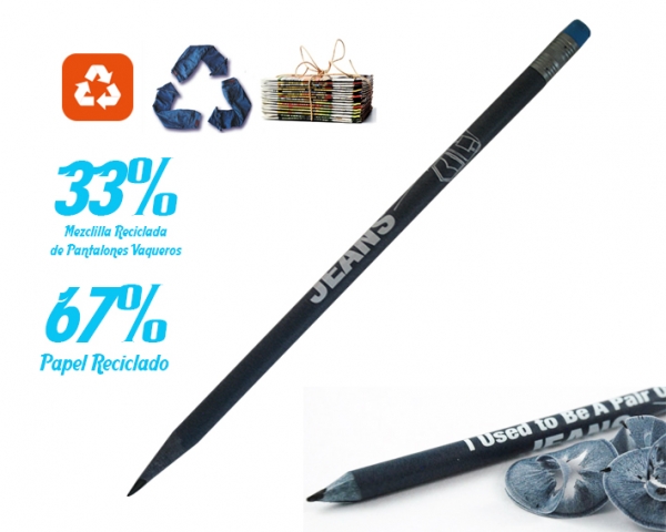Lápiz Ecológico de Jeans-OFI1009