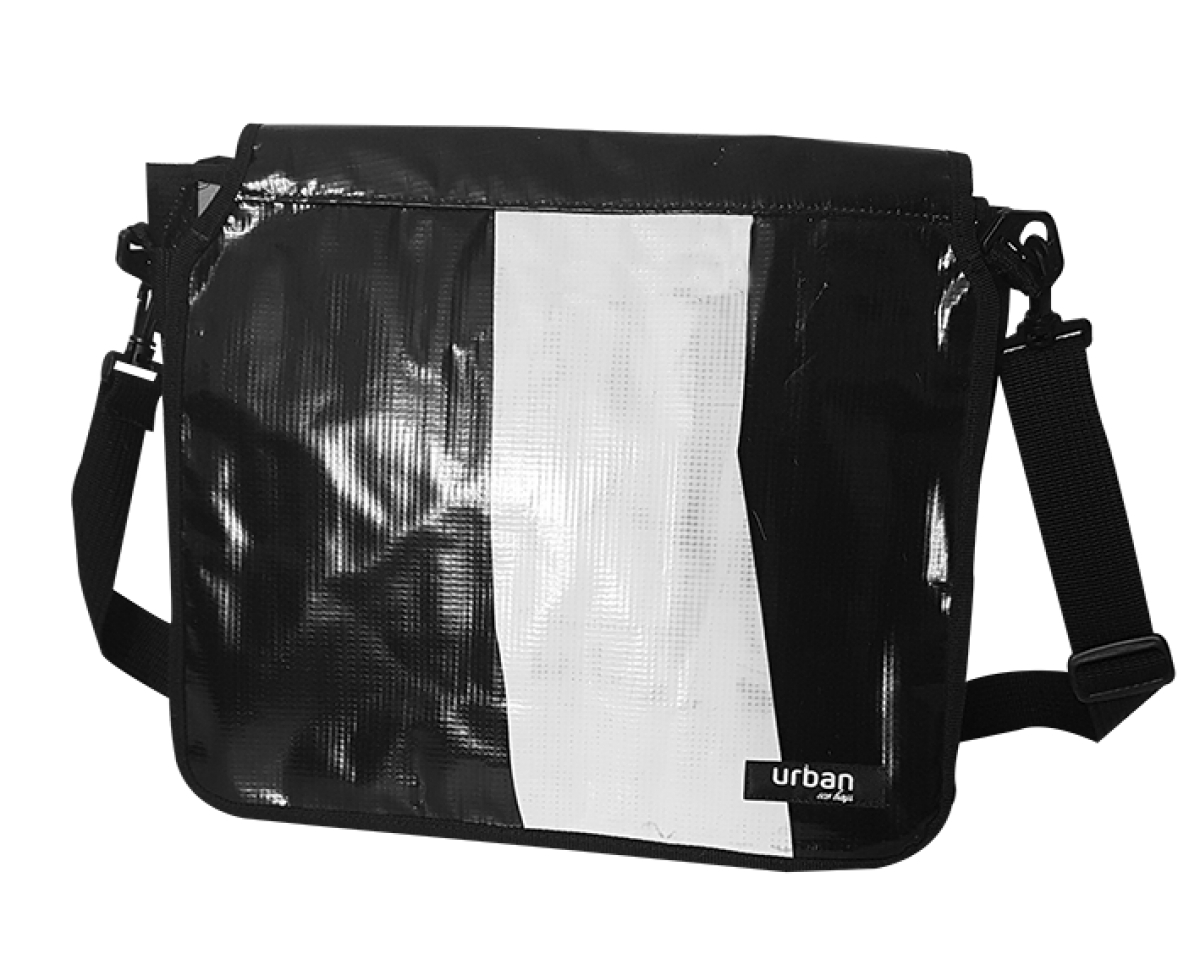 Mochila Portalap c/tapa Lona Urban Eco Bags® - BYM1023