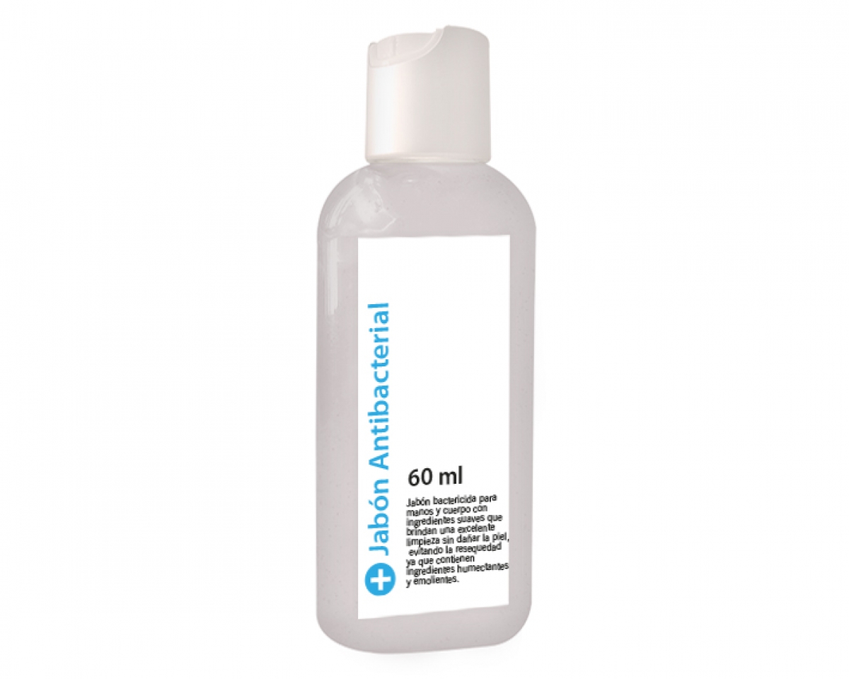 Grupo Green Market | Jabón Antibacterial de 60 ml