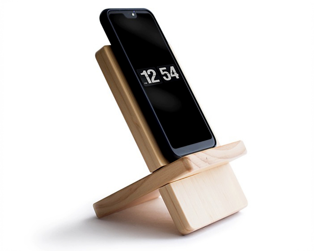 Porta Celular Madera - OFI1125