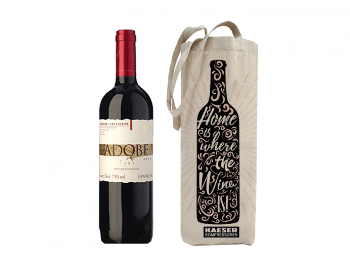 Grupo Green Market | Botella de Vino Orgánico Bolsa Grupo Green Market | Botella de Vino Orgánico Bolsa