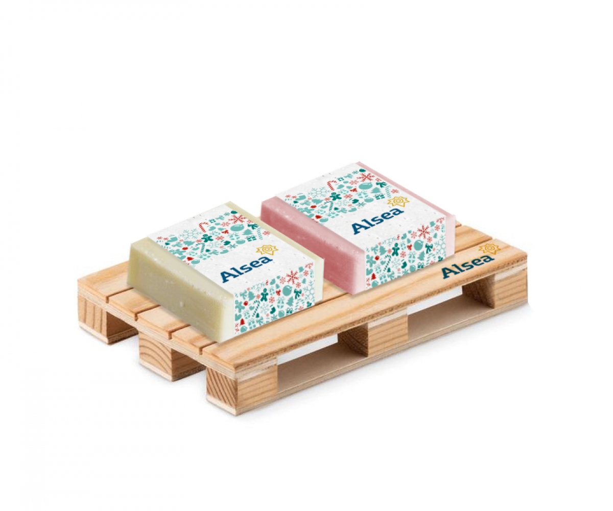 Pallet con Jabones Naturales