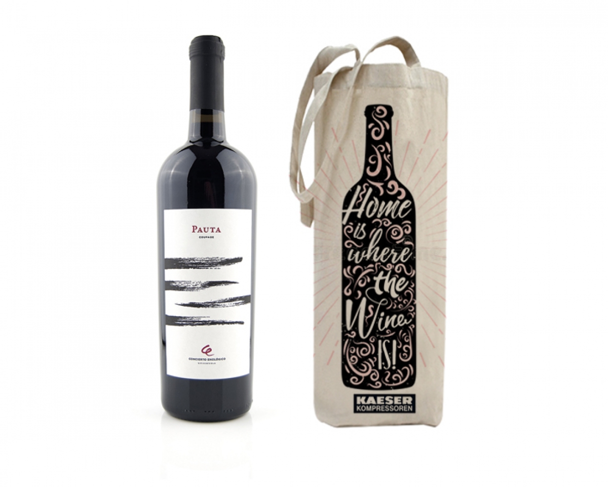 Grupo Green Market | Botella de Vino Pauta Grupo Green Market | Botella de Vino Pauta