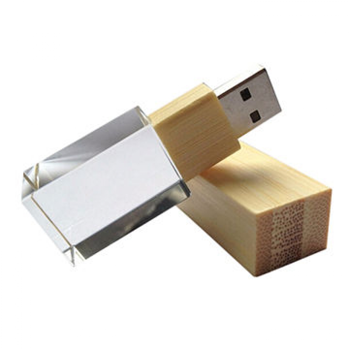 Grupo Green Market | USB de Bambú Cristal