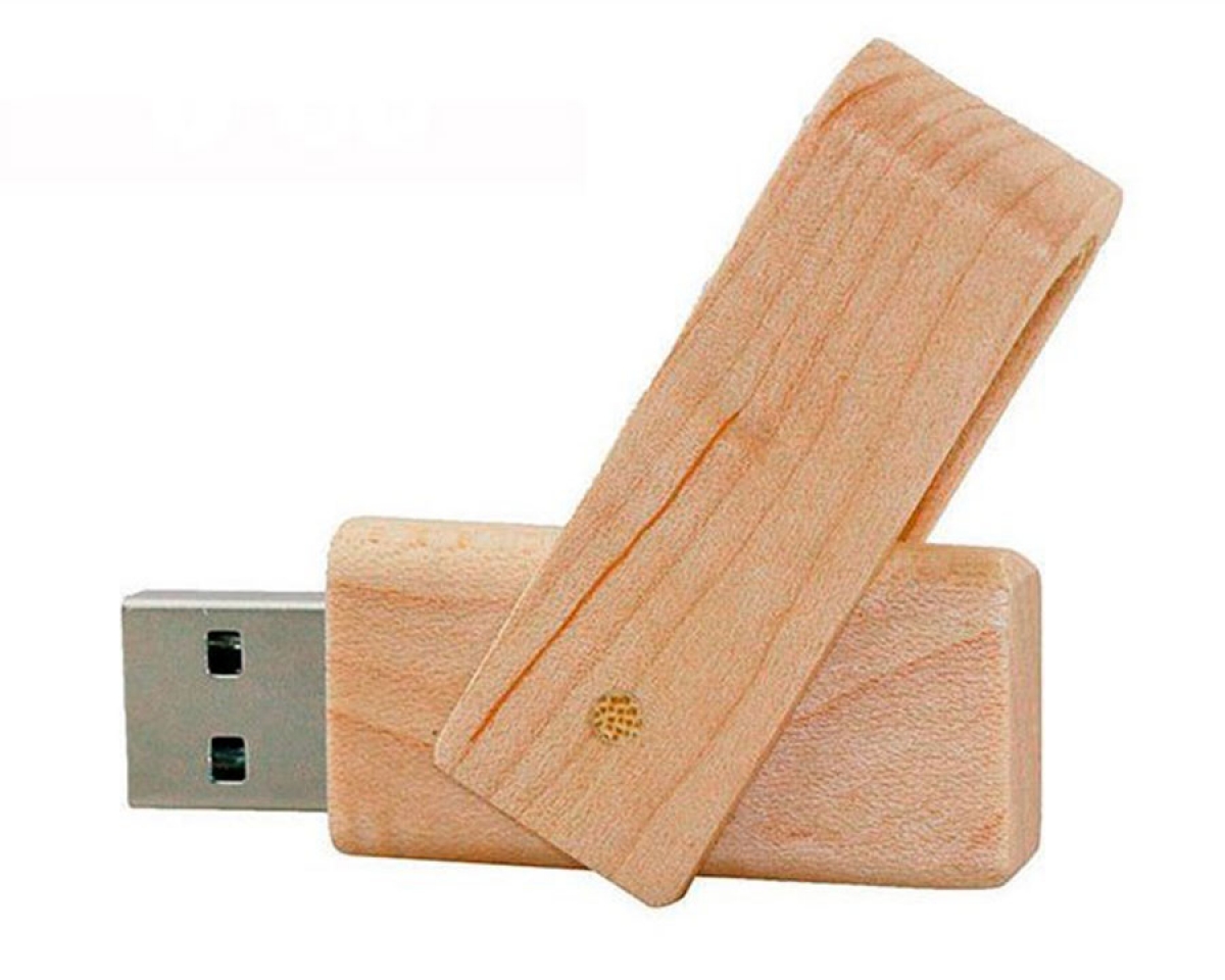 Grupo Green Market | Usb Giratoria Madera Grupo Green Market | Usb Giratoria Madera