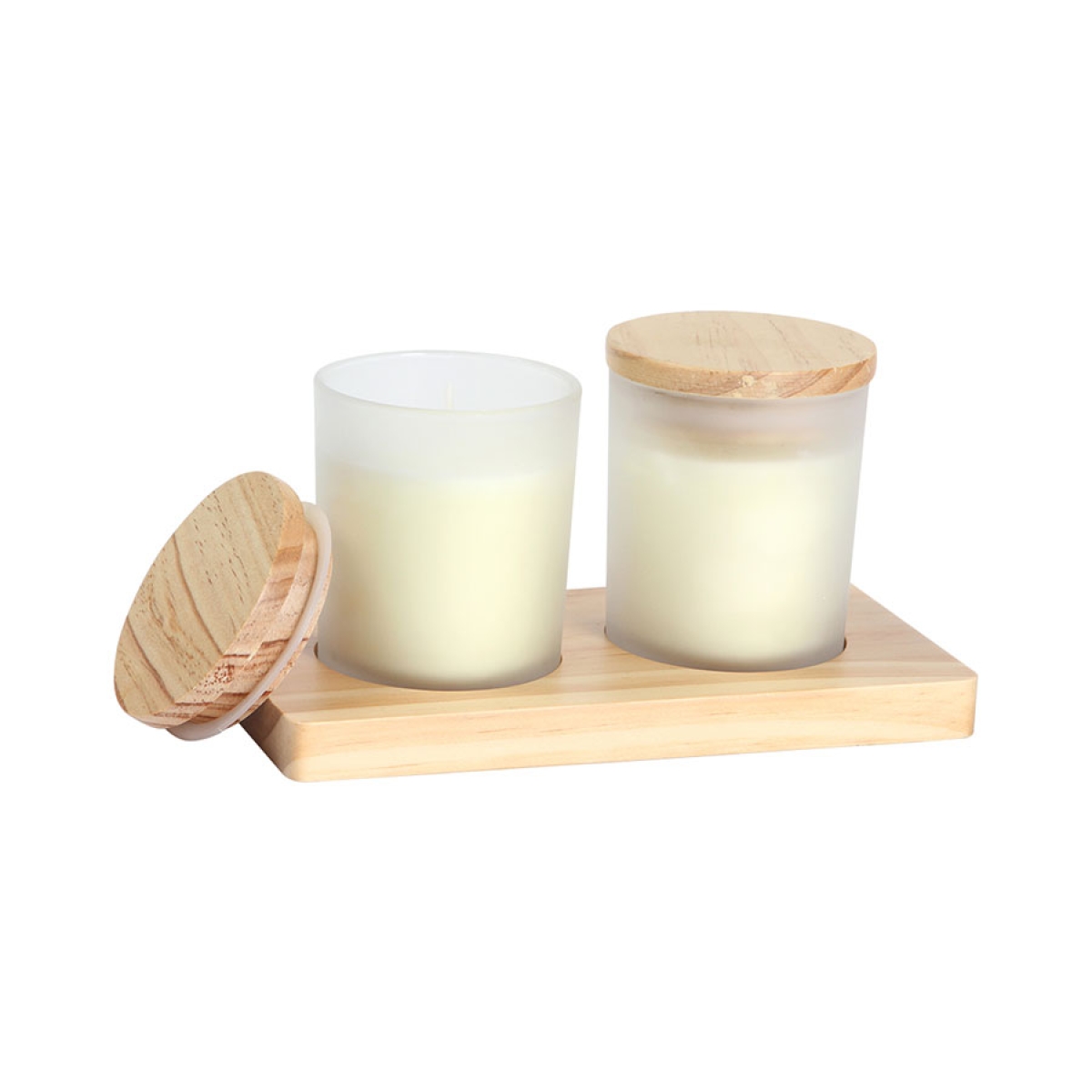 Set Velas Bambú
