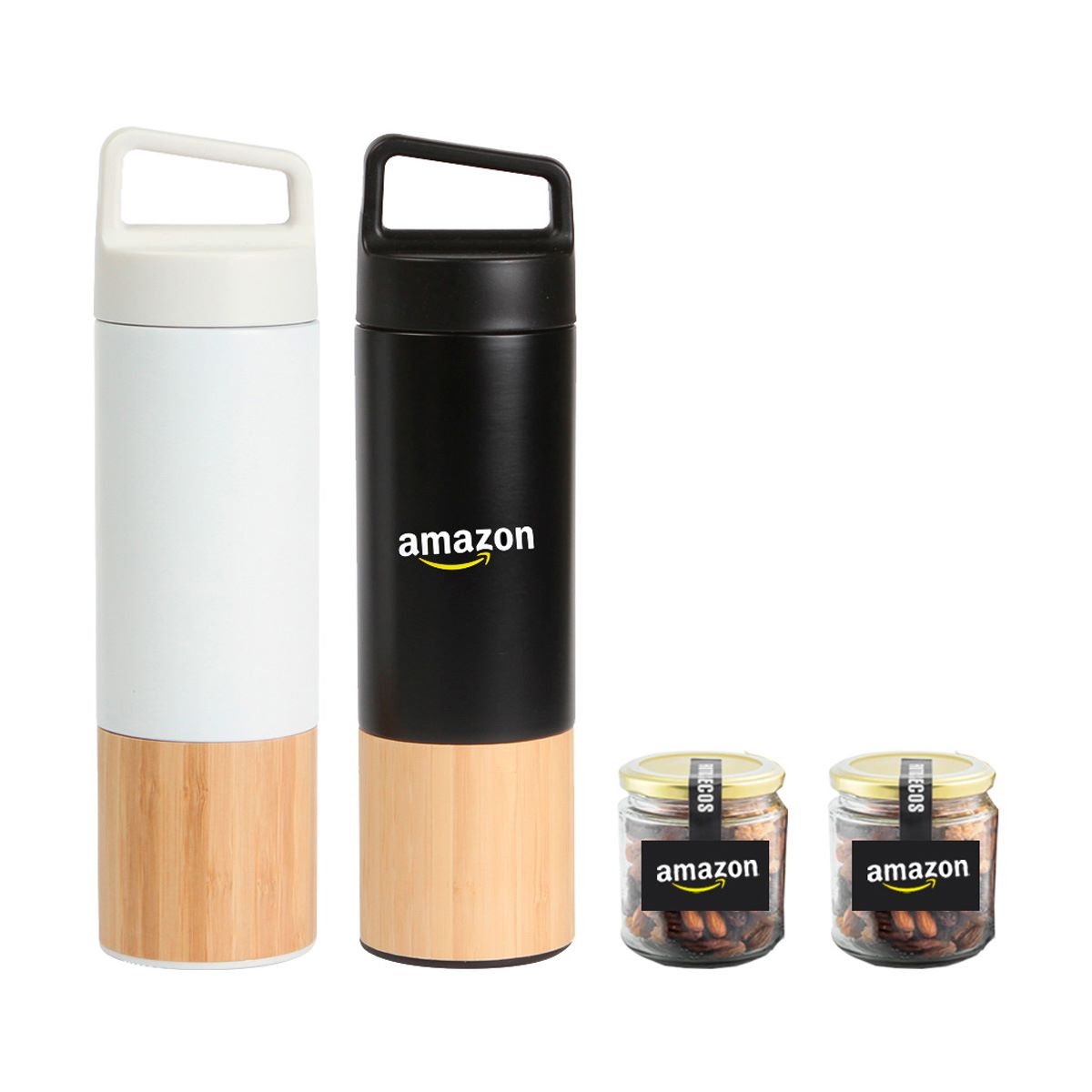 Grupo Green Market | Kit Termo Acero bambu Grupo Green Market | Kit Termo Acero bambu