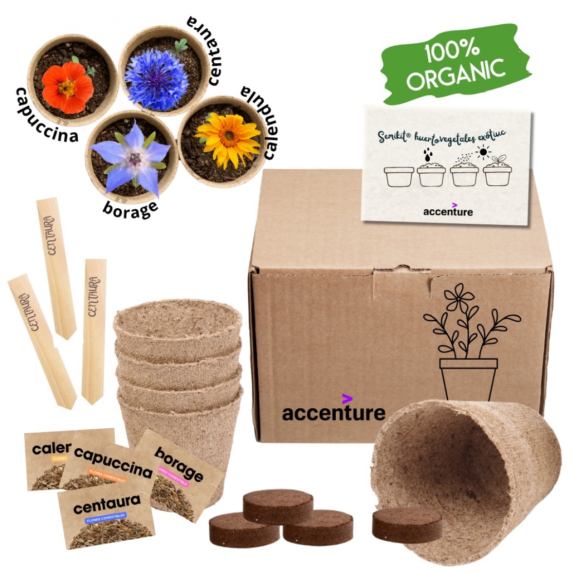 Semikit® Huerto Flores