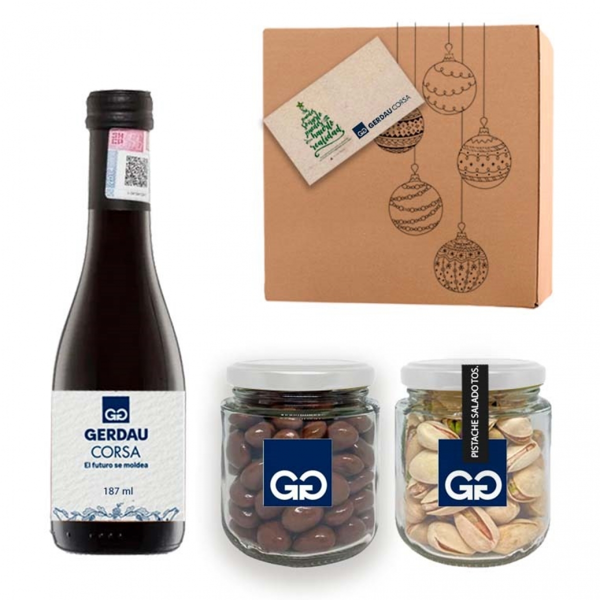 Set de Vino Tinto Split, Botanas