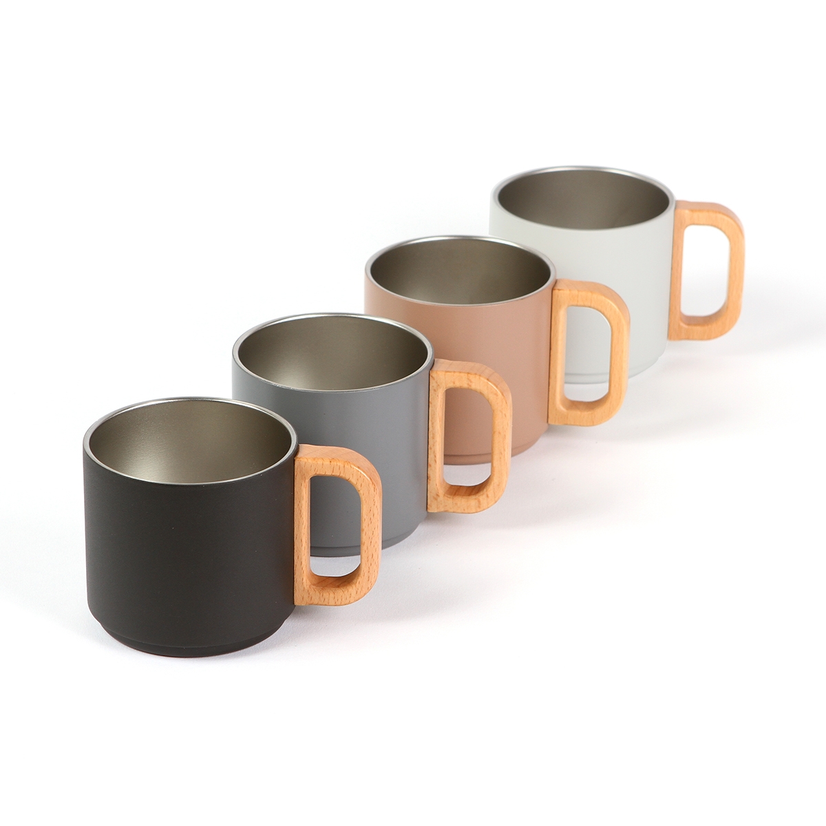 Taza Acero Mate