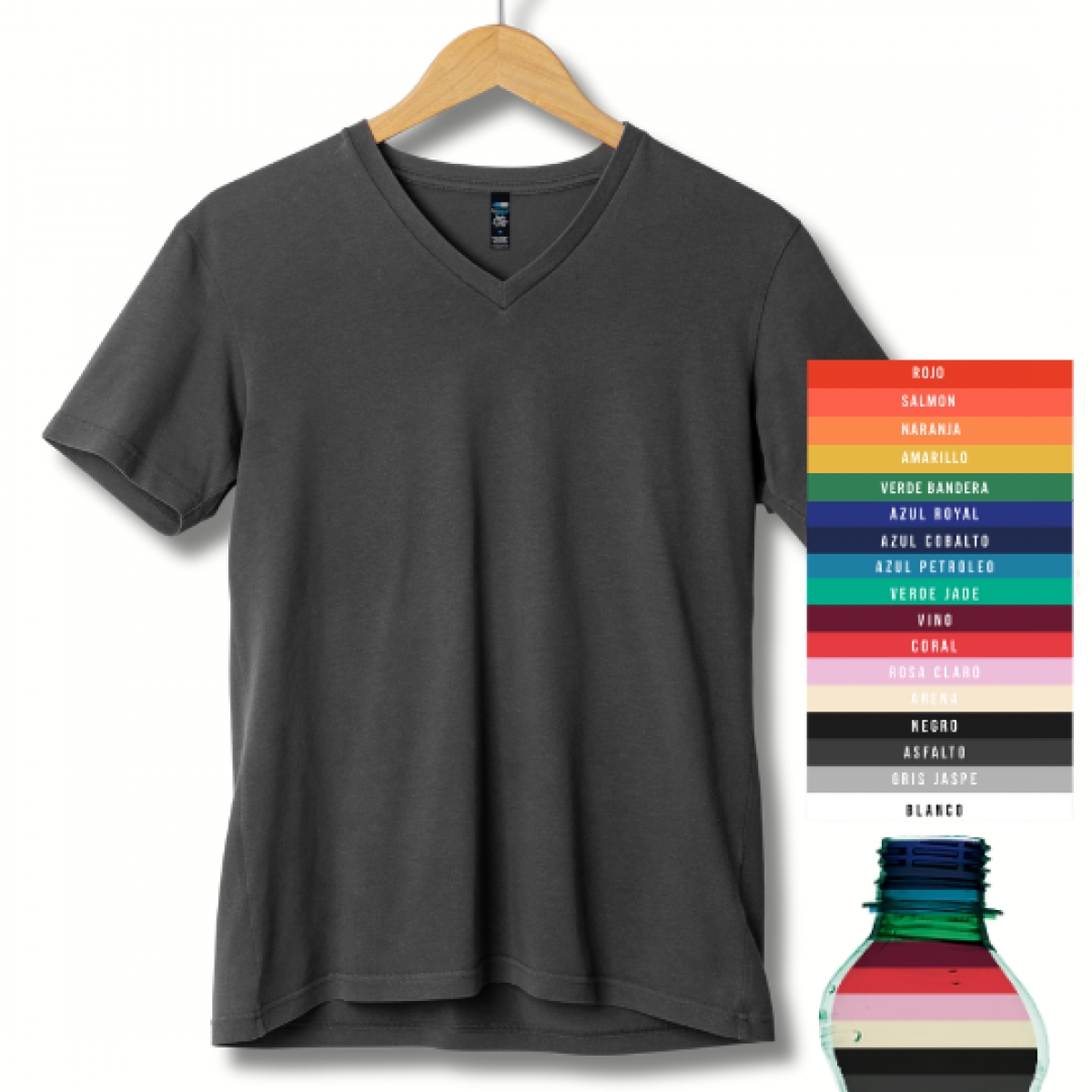 Grupo Green Market | Playera V Básica Grupo Green Market | Playera V Básica