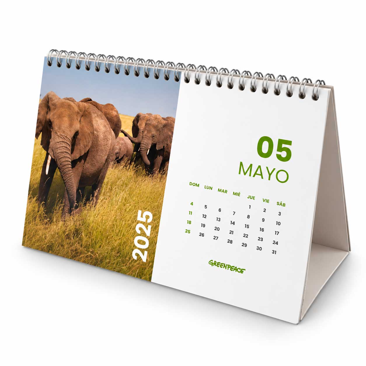 Calendario Caballete Media Carta