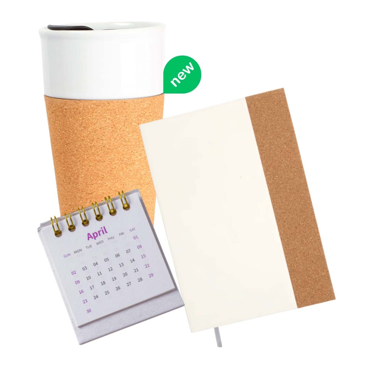 Grupo Green Market | Kit Escritorio Cork Grupo Green Market | Kit Escritorio Cork