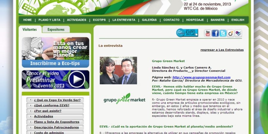 Grupo Green Market | Expo ENVERDESER 2012