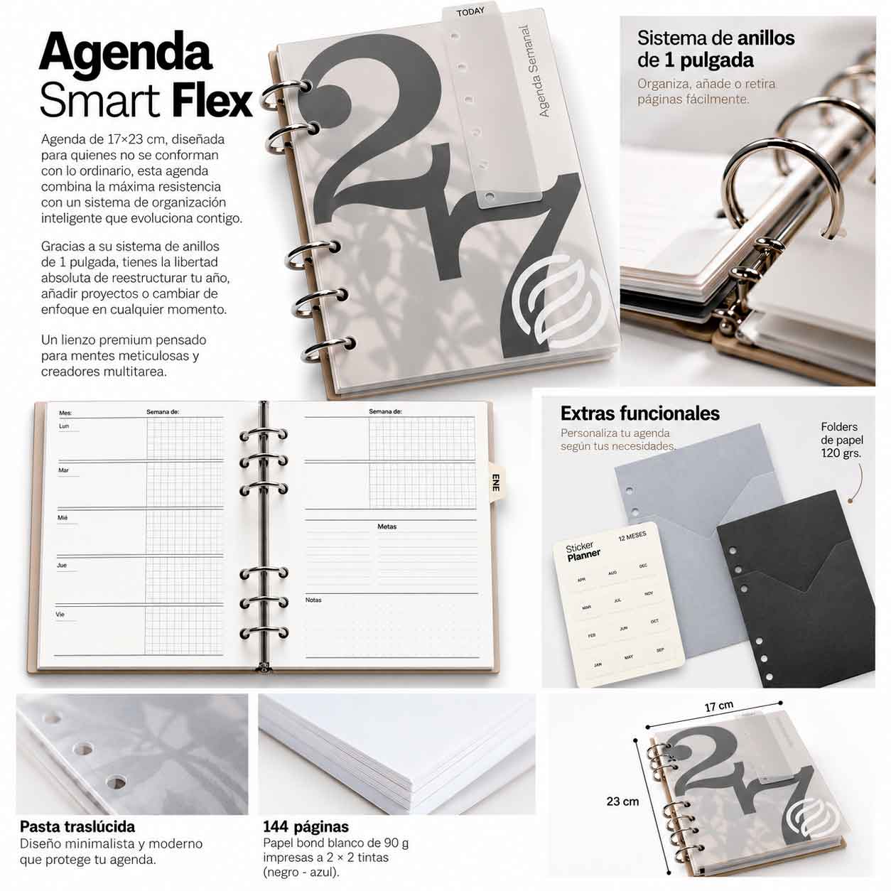 Grupo Green Market | Agenda Smart Flex Semanal Grupo Green Market|Agenda Smart Flex Semanal